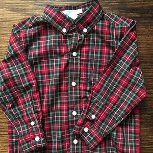 Janie and Jack 2T Plaid Shirt